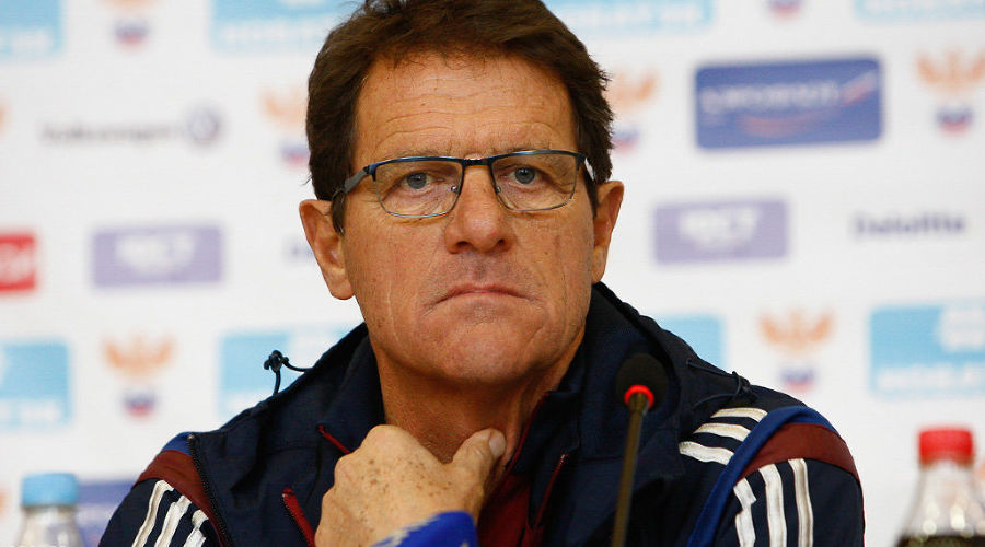 Пресс-конференция главного тренера сборной России по футболу Фабио Капелло © Влад Александров, ЮГА.ру