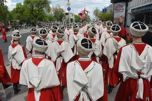Парад казаков в Краснодаре &copy;&nbsp;Фото Елены Синеок, Юга.ру