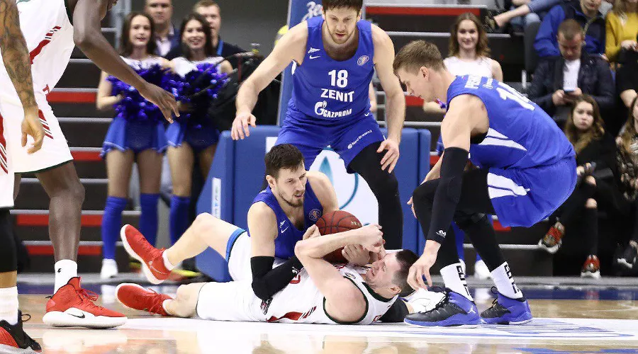 Матч плей-офф Единой лиги ВТБ «Зенит» — «Локомотив-Кубань» &copy;&nbsp;Фото пресс-службы ПБК &laquo;Локомотив-Кубань&raquo;