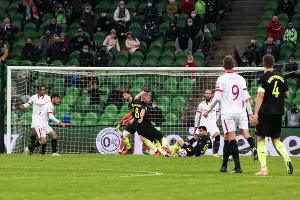 Матч «Краснодар» — «Севилья», Краснодар, 25 ноября 2020 года &copy;&nbsp;Фото Елены Синеок, Юга.ру