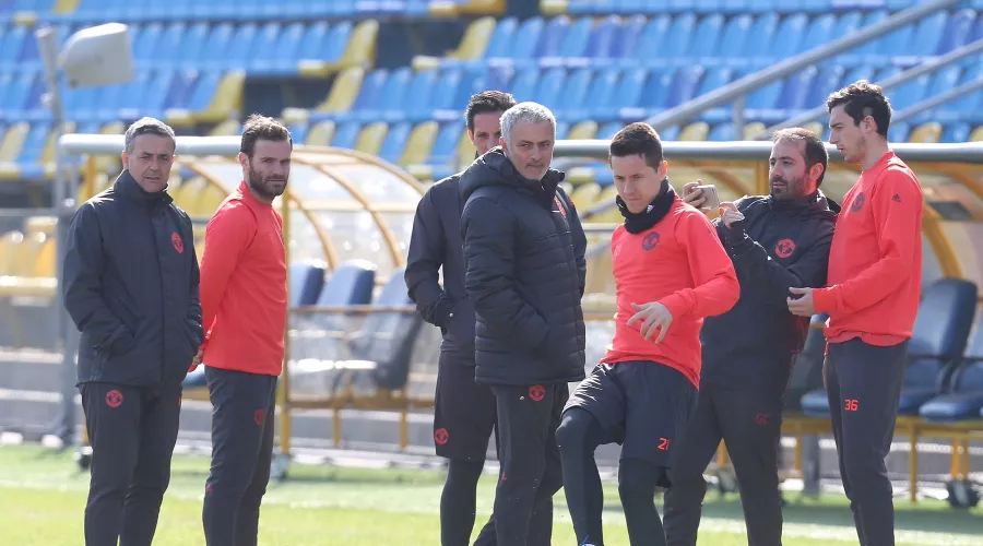 Открытая тренировка «Манчестер Юнайтед» перед матчем с «Ростовом» &copy;&nbsp;Фото пресс-службы ФК &laquo;Манчестер Юнайтед&raquo;