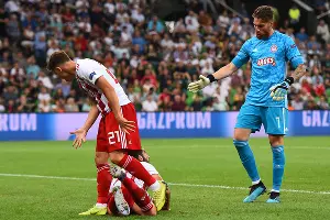 Матч «Краснодар» — «Олимпиакос», Краснодар, 27 августа 2019 года &copy;&nbsp;Фото Елены Синеок, Юга.ру