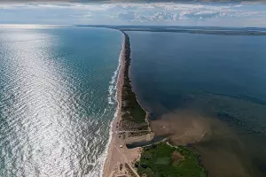 Бугазская коса &copy;&nbsp;Скриншот yandex.ru/maps 2022 года