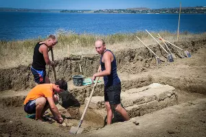 Археологические раскопки в Фанагории &copy;&nbsp;Елена Синеок, ЮГА.ру