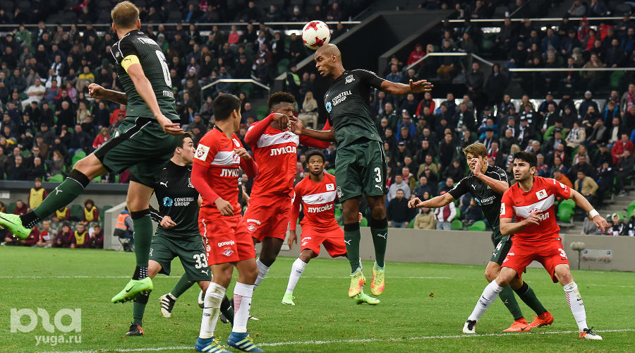 ФК «Краснодар» сыграл вничью со «Спартаком» © Фото Елены Синеок, Юга.ру