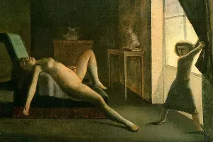 Картина Бальтюса «Комната» (1952-1954) &copy;&nbsp;Фото с сайта flickr.com