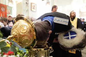 Крестный ход с мощами апостолов и Матроны Московской в Ставрополе &copy;&nbsp;Эдуард Корниенко, ЮГА.ру