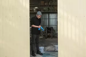 Draped Data Владимира Омутова &copy;&nbsp;Фото Елены Синеок, Юга.ру