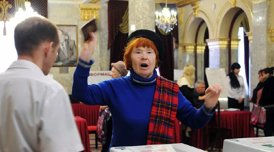 Выборы в Госдуму в Краснодаре &copy;&nbsp;Елена Синеок. ЮГА.ру