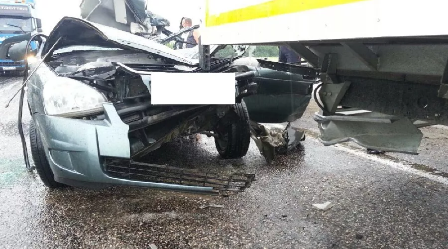 Место происшествия &copy;&nbsp;Фото ОПБДД УГИБДД по Ставропольскому краю