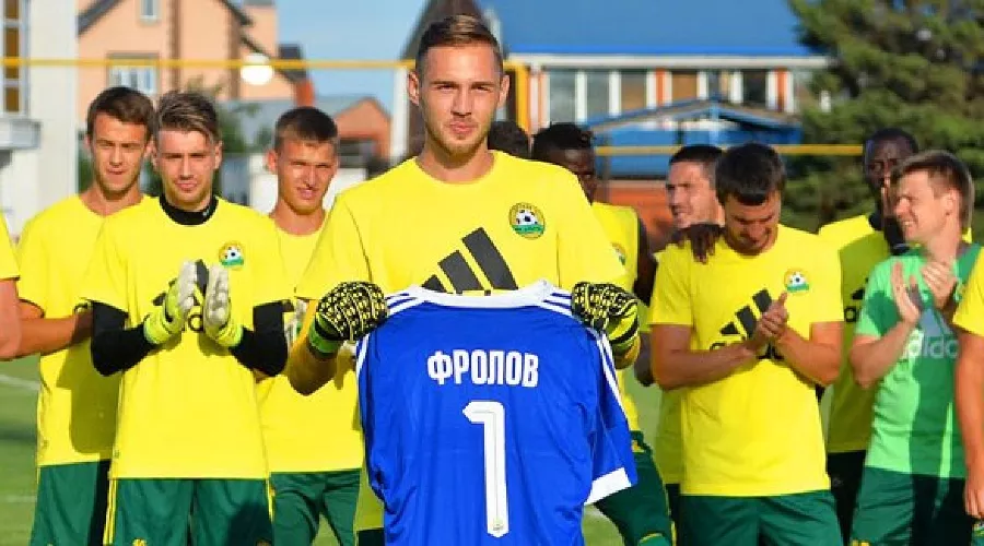 Евгений Фролов &copy;&nbsp;Фото с официального сайта ФК &laquo;Кубань&raquo;
