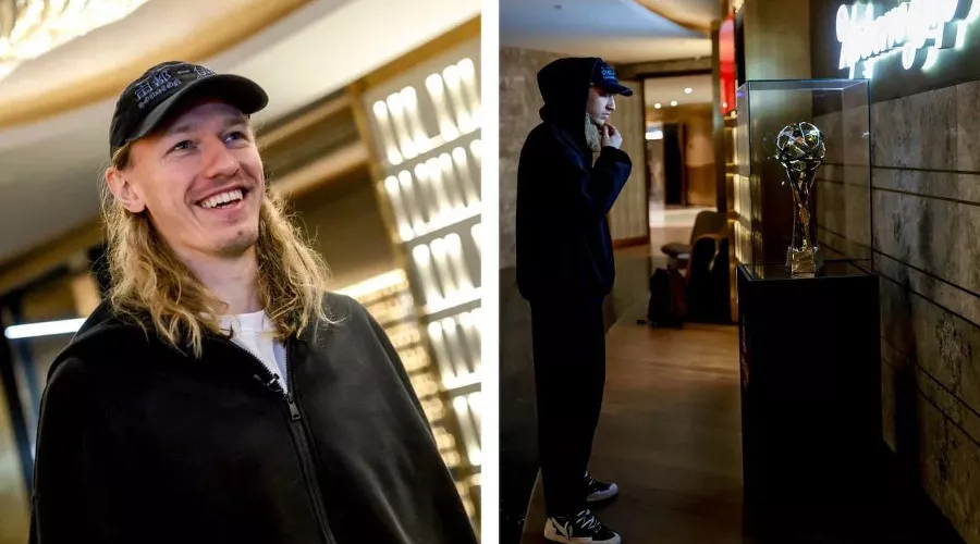 Матвей Сафонов &copy;&nbsp;Скриншоты фото из телеграм-канала сборной России по футболу