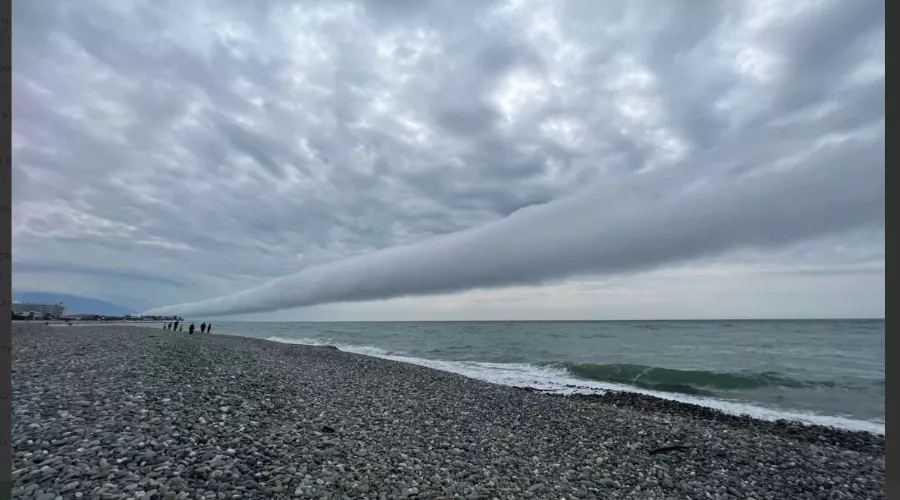 «Утренняя глория» в Сочи &copy;&nbsp;Скриншот фото из телеграм-канала &laquo;Погода в Сочи&raquo;