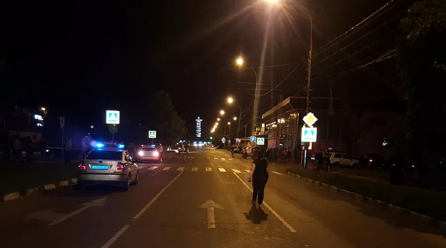 Место происшествия &copy;&nbsp;Фото пресс-службы ГУ МВД России по Краснодарскому краю
