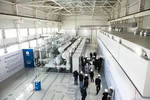 Запуск электроподстанции «Порт» в Тамани &copy;&nbsp;Фото Елены Синеок, Юга.ру