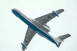 Самолет-амфибия Бе-200 &copy;&nbsp;Фото с сайта ТАНТК им. Г.М. Бериева, http://beriev.com/