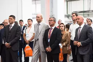 Открытие логистического комплекса компании Stihl в Краснодаре &copy;&nbsp;Фото Елены Синеок, Юга.ру