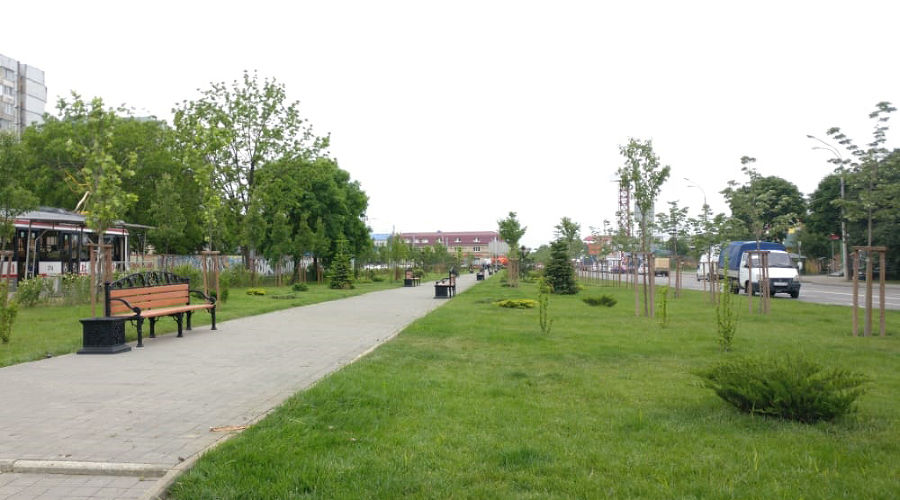 Комсомольский микрорайон © Фото пресс-службы мэрии Краснодара