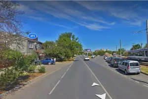 улица Садовая, Краснодар &copy;&nbsp;Скриншот страницы сервиса &laquo;Яндекс Карты&raquo;, 2025 год