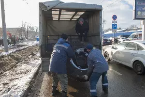 В Краснодаре начали строить трамвайную линию на улице Московской &copy;&nbsp;Фото Дмитрия Пославского, Юга.ру
