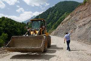 В Кабардино-Балкарии ремонтируют дороги после паводка © Влад Александров, ЮГА.ру