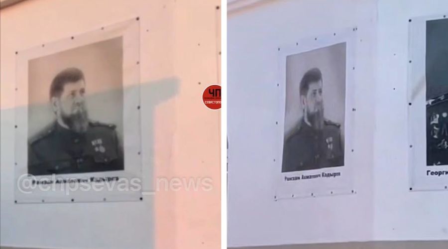  © Коллаж из скриншотов из видео телеграм-каналов «ЧП / Севастополь» (слева) и Readovka (справа)