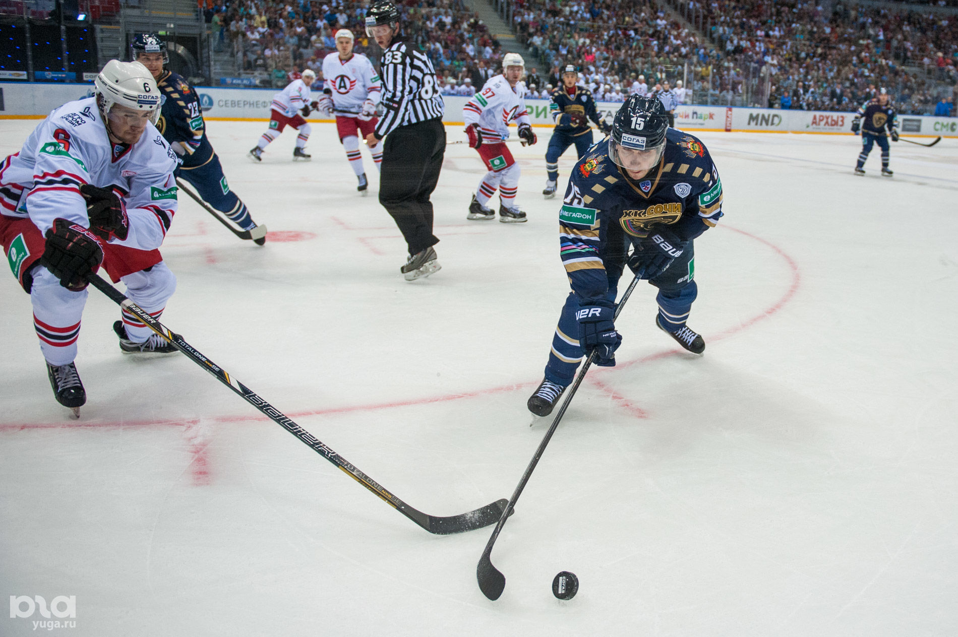 ХК "Сочи" одержал победу в первой домашней игре КХЛ