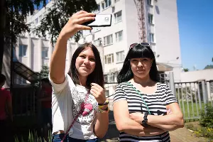 Полиция Краснодара провела акцию "Безопасное селфи" &copy;&nbsp;Елена Синеок, ЮГА.ру