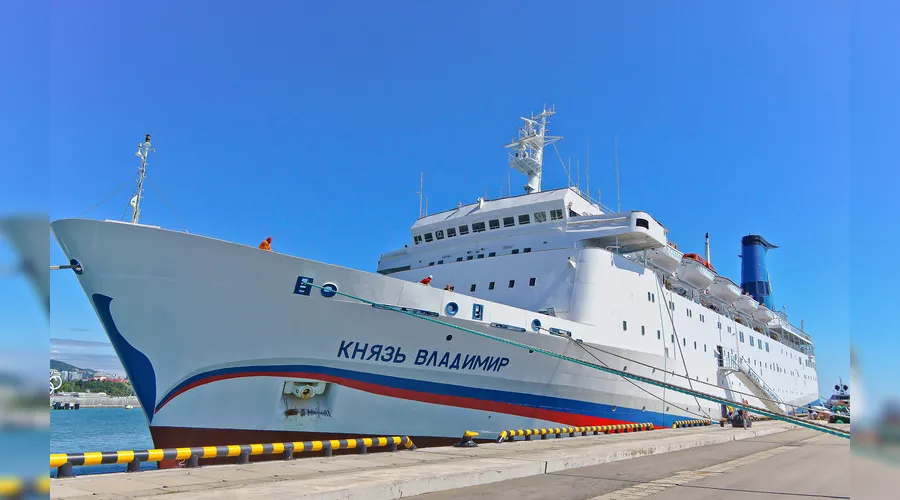Круизный теплоход «Князь Владимир» &copy;&nbsp;Фото с официального сайта ТМТП, tmtp.ru