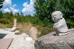 Статуи в Японском саду парка «Краснодар» &copy;&nbsp;Фото Александра Гончаренко, Юга.ру