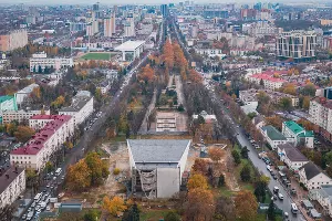 Кинотеатр &laquo;Аврора&raquo;. Вид сверху &copy;&nbsp;Фото Антона Быкова, Юга.ру