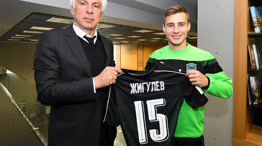 Илья Жигулев &copy;&nbsp;Фото с официального сайта ФК &laquo;Краснодар&raquo;