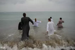 Крещение Господне в Сочи &copy;&nbsp;Фото Нины Зотиной, Юга.ру