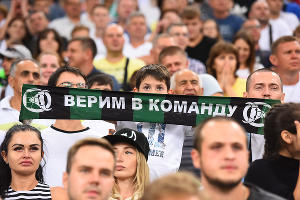 Матч «Краснодар» — «Олимпиакос», Краснодар, 27 августа 2019 года &copy;&nbsp;Фото Елены Синеок, Юга.ру