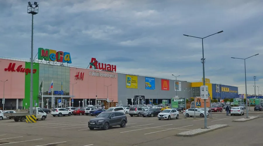 «МЕГА Адыгея-Кубань»  &copy;&nbsp;Скриншот сервиса Яндекс Карты. https://yandex.ru/maps/org/mega