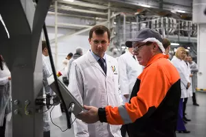 Открытие «Кубанского комбината хлебопродуктов» в Краснодаре &copy;&nbsp;Фото Елены Синеок, Юга.ру