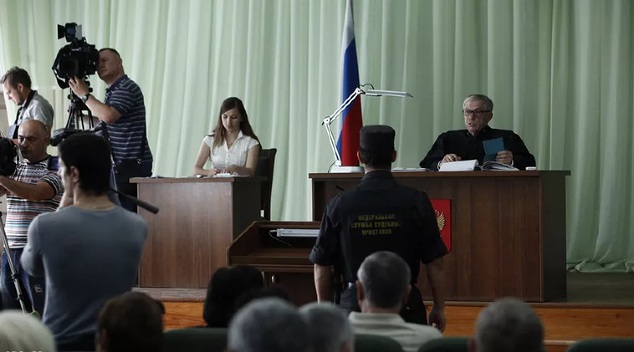 Первое слушание по делу о халатности чиновников при наводнении в Крымском районе &copy;&nbsp;Влад Александров, ЮГА.ру