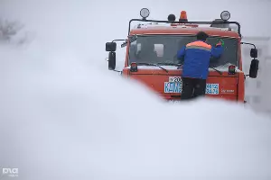 Снегопад в Ставрополе &copy;&nbsp;Эдуард Корниенко, ЮГА.ру