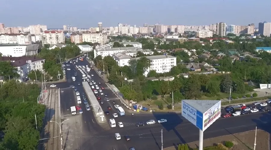  &copy;&nbsp;Скриншот видео с коптера tvkrasnodar.ru