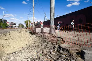 Ремонт улицы Тургенева в Краснодаре &copy;&nbsp;Фото Елены Синеок, Юга.ру