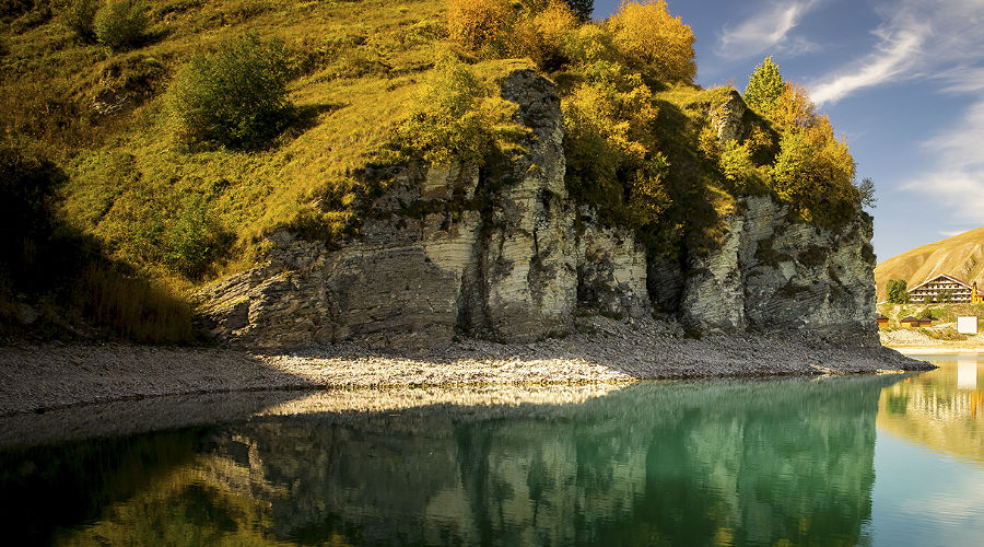 Высокогорное озеро Кезеной-Ам в Чечне © Фото с сайта chyf.ru