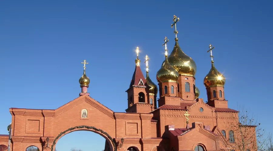 Храм преподобного Сергия Радонежского в Усть-Лабинске &copy;&nbsp;Фото с сайта храма преподобного Сергия Радонежского, ust-labinsk.cerkov.ru