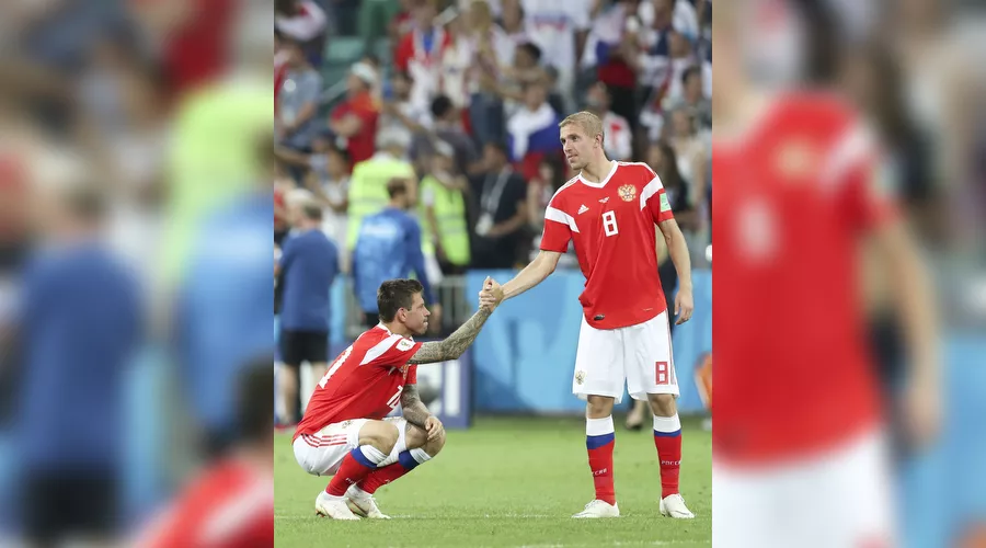 Федор Смолов и Юрий Газинский &copy;&nbsp;Фото пресс-службы РФС