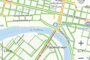  &copy;&nbsp;Скриншот сервиса &laquo;Яндекс.Карты&raquo;