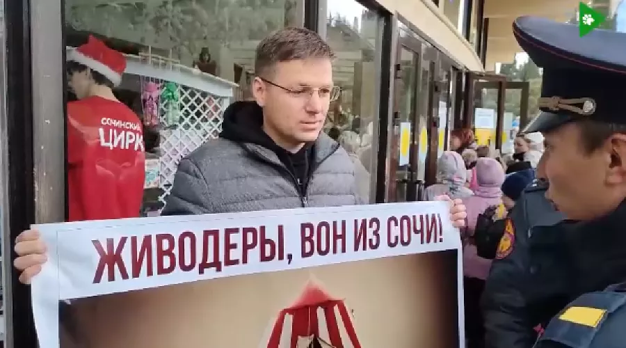  &copy;&nbsp;Кадр из видео &laquo;Альянса Защитников Животных&raquo;