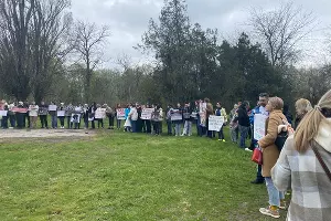 Массовый пикет в защиту бездомных животных &copy;&nbsp;Фото Арины