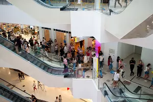 Первый день работы краснодарских ТРЦ после карантина &copy;&nbsp;Фото Дмитрия Леснова, Юга.ру