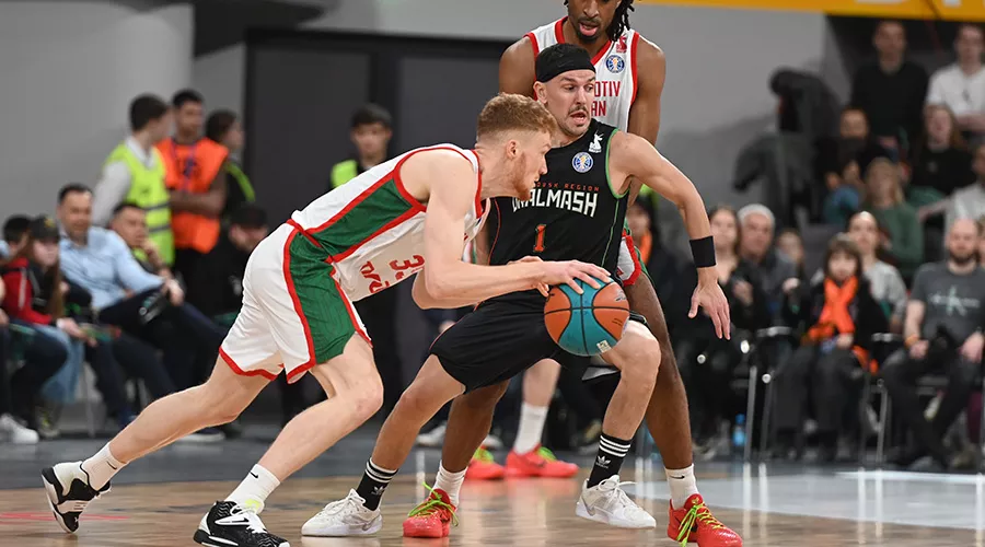 «Локомотив-Кубань» 27 апреля 2025 года обыгрывает «Уралмаш» с рекордным счетом &copy;&nbsp;Фото предоставлено пресс-службой Единой лиги ВТБ