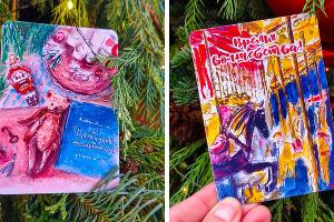 Новогодние открытки Jony Sketching &copy;&nbsp;Фото Евгении Бережковой