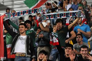 Матч ФК "Кубань" - ФК "Терек" в Краснодаре &copy;&nbsp;Фото Елены Синеок, Юга.ру